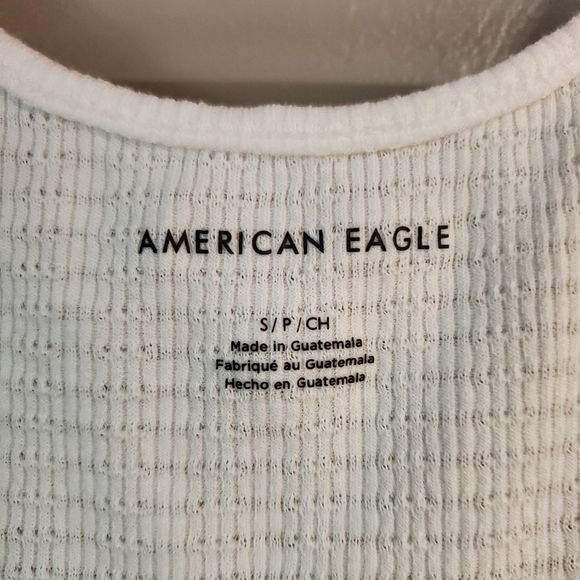 NWT American Eagle White Tank Top - Picture 3 of 4